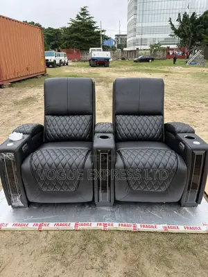High End Luxury Genuine Leather (Real Leather Cinema Chairs)