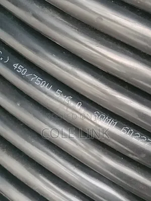 6mm 5core Flexible Electrical Cable