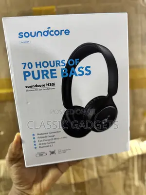 Soundcore by Anker H30i Wireless on-Ear Headphones