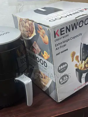 Kenwood Evox Air Fryer 6.5l Capacity Akf 600wb,