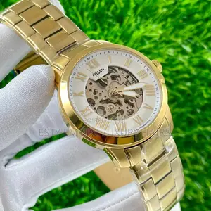 High Quality Luxury Automatic Fossil Chain Wristwatch