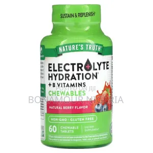 Nature's Truth Electrolyte Hydration + B Vitamins X60 Chewable Tabs