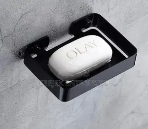 Single Balack Soap Dish