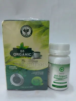 D3 Organic Capsules+D3 Organic Herbal Tea : For Immune System Boosting