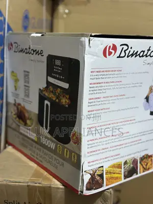 Binatone 6.5l Timer Air Fryer Baf-6500