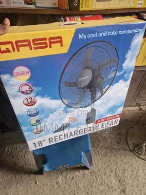 Qasa 18" Rechargeable Fan