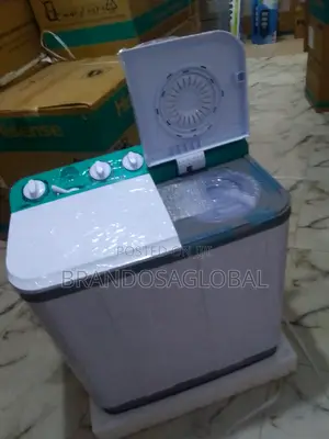 Hisense - 7.5kg Twin Tub Washing Machine - Wash,Spin Drain