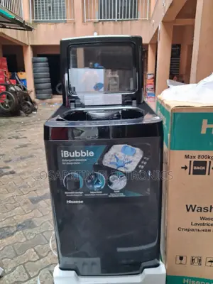 Hisense Automatic Top Loader Washing Machine. With One Year Warranty