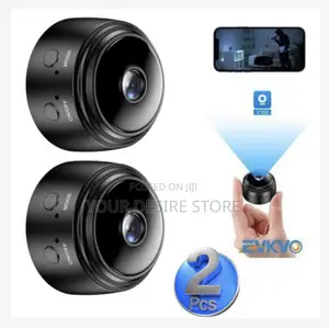 2pcs Mini Wifi Ip Camera Hidden Built-in Battery CCTV Wireless