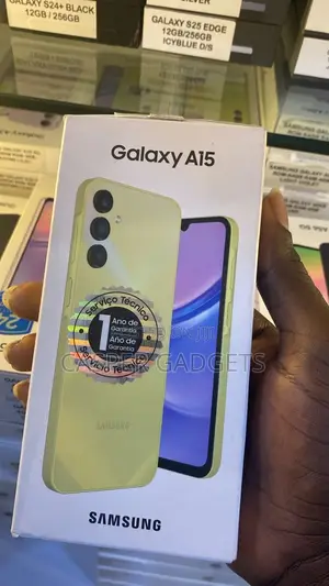New Samsung Galaxy A15 128 GB Yellow