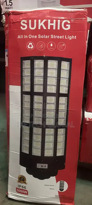 5000w Sukhig Solar Street Light