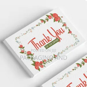 Custom Printed Thank You Card for Graduations