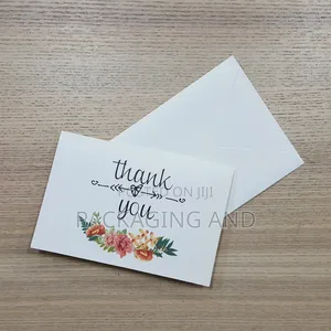Custom Printed Thank You Card for Festive Season