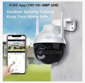  Outdoor Wifi Surveillance Camera, 4mp Hd Night Vision Ai