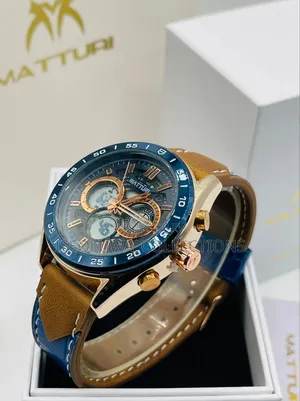 Maturri Leather Watch
