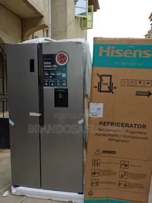 Hisense Side by Side Refrigerator 67ws With Water Dispenser