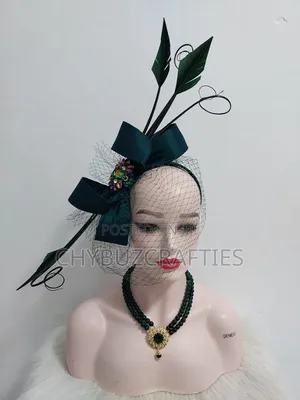 Emerald Green Facinator