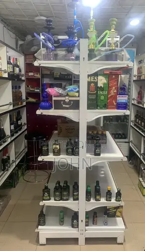 Double Layer Retail Shelve