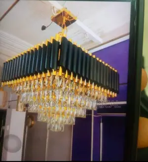 Luxury Crystal Chandelier Modern Lustre Dining Room Pendant Light Home