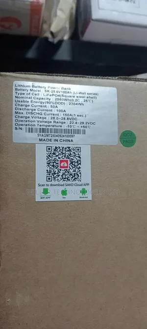 Sako Lithium Battery 2.5kwh 24v