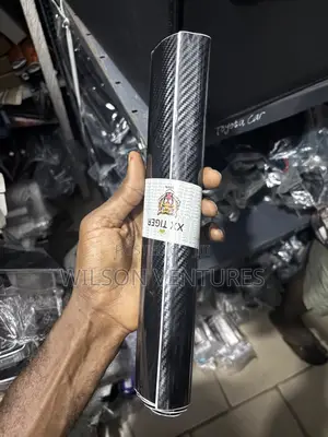Glossy Carbon Fiber Car Interior Wrap