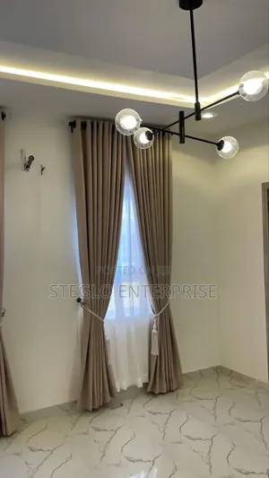 Biege Quality Turkey Curtains(Automated and Manual Curtain Dealer