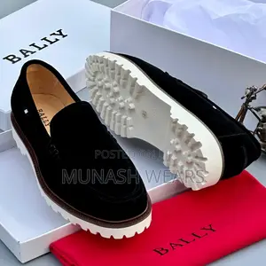 Bally Classic Sneakers for Men Black Velvet