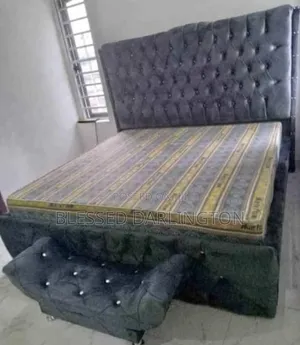 Quality 6x6 Bed High Head Rest Frame