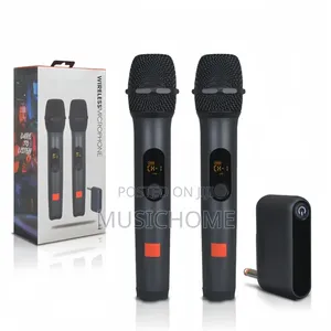 Dual Wireless Rechargeable Microphone