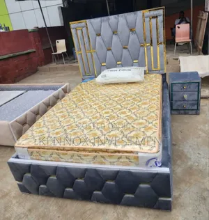 4 and Half by 6 Upholstery Bedframe