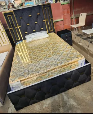 4 and Half by 6 Padded Bedframe With Good Materials