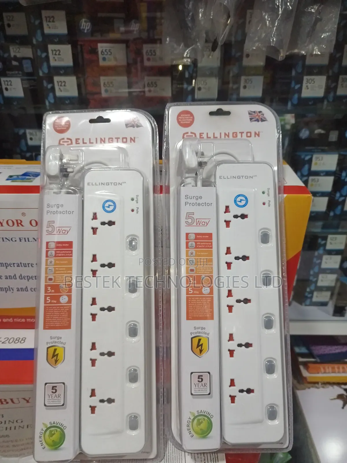 Ellington 5way Surge Protector