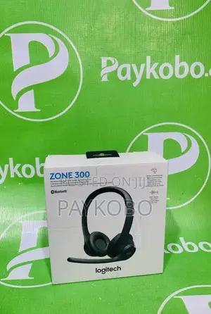 Logitech Zone 300 Wireless Bluetooth Headset With Noise-Canceling Mic