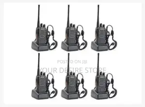 Baofeng Two Way Radio Walkie Talkie With Earpiece 6 Pieces