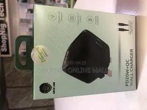 Green Lion 20w Charger+Qc(Usb and Type C Port) With Usb-C to iPhone