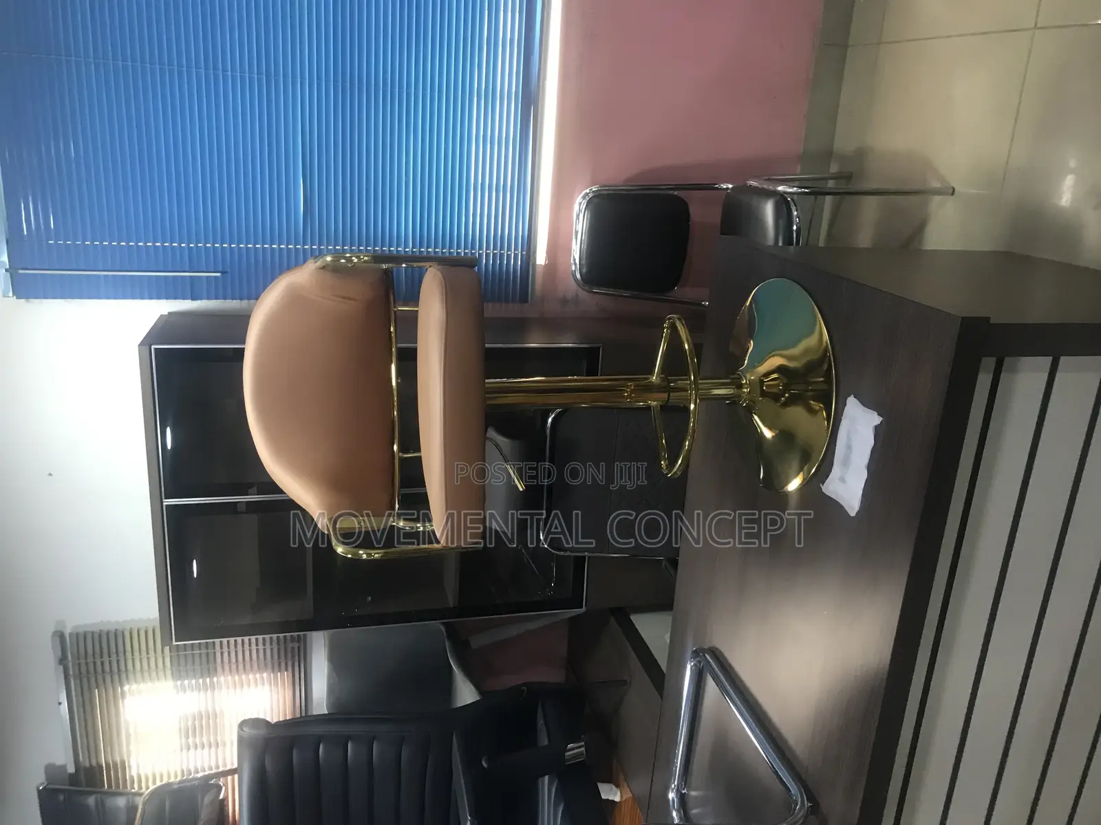 Brown Executive Barstool