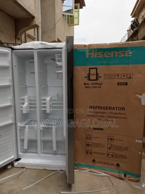 Smart Storage, Cool Design - Hisense 516l Side by Side Ref