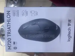 Logitech M720 Mouse, Wireless Black, Triathlon,