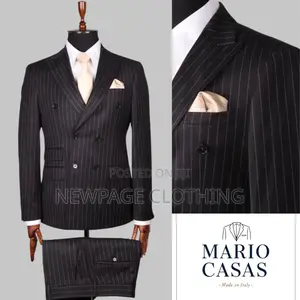 Durable Double Breasted Suit for Formal and Semi-Casual Wear
