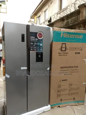 Digital Brilliance With Hisense 516l Side by Side Refrigerator