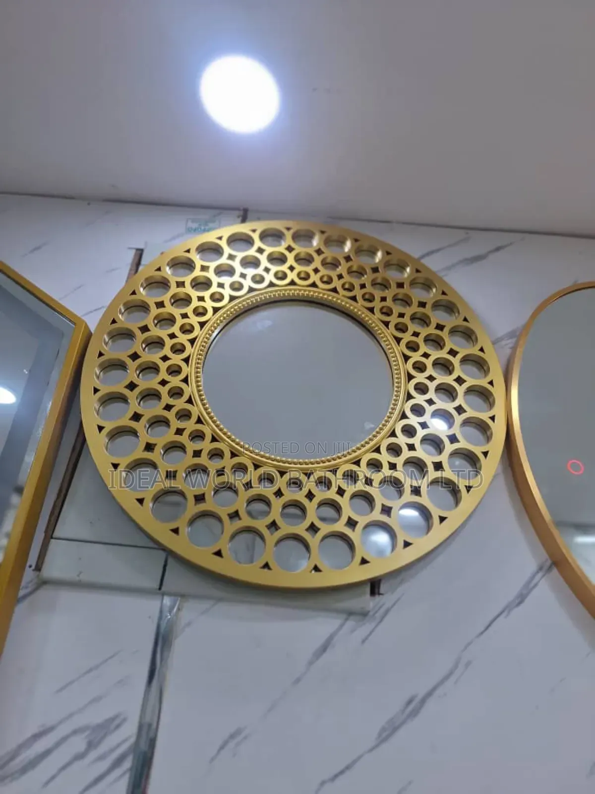 Gold Designed Mirror