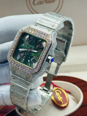 Cartier Quality Luxury Men Automatic Engine Wristwatch