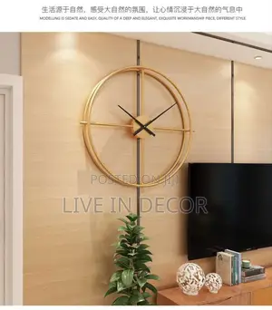 Double Ring Stylish Clock