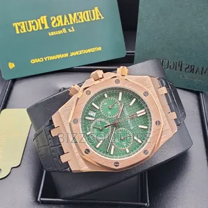 Original Audemars Piguet Green Dial, Chronograph and Calendar Watch