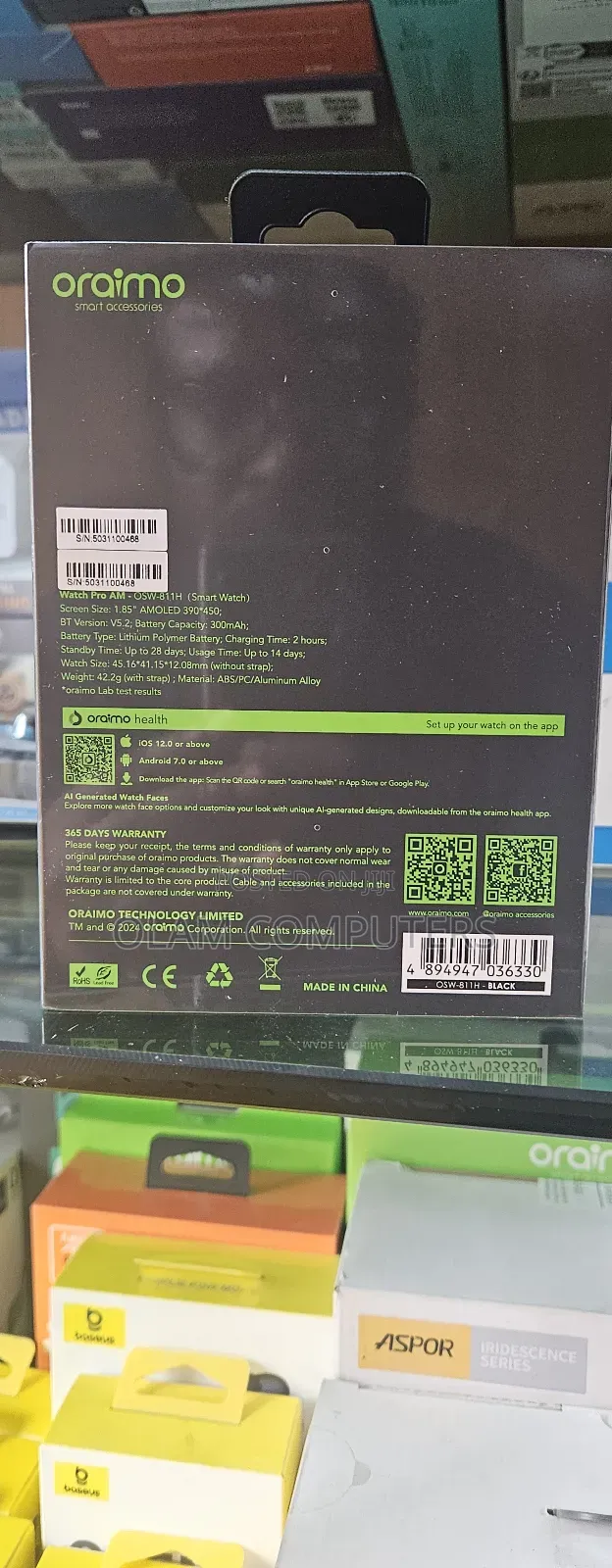 Oraimo Watch Pro