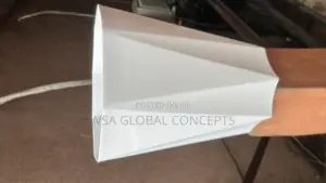 35cm White Rubber Flower Vase