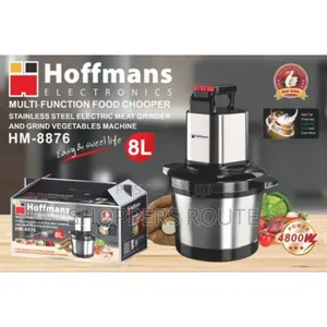 Hoffman's Multi Function Food Chopper Hm 8876 8l