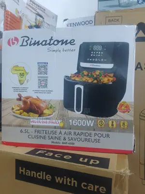 Binatone Air Fryer Bf-6500 – 6.5l Capacity for Big Meals