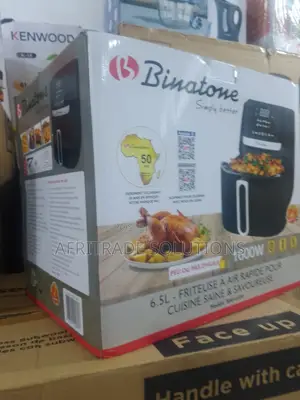 Fast Even Cooking – Binatone Bf-6500 Air Fryer