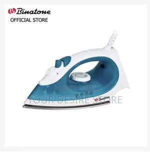 Binatone Binatone Smoother Gliding Steam Iron (Si-1605) - Blue